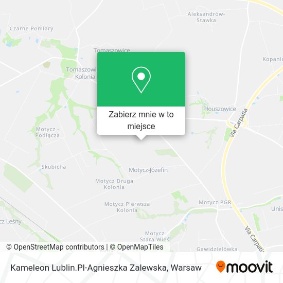 Mapa Kameleon Lublin.Pl-Agnieszka Zalewska