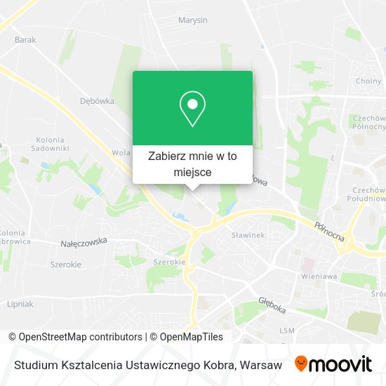 Mapa Studium Ksztalcenia Ustawicznego Kobra