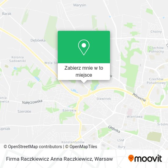 Mapa Firma Raczkiewicz Anna Raczkiewicz