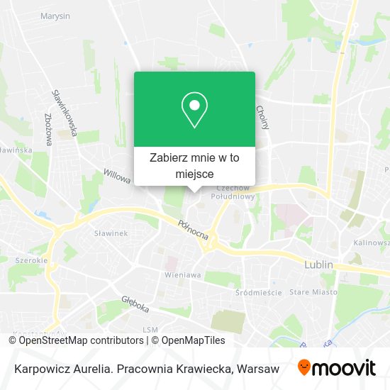 Mapa Karpowicz Aurelia. Pracownia Krawiecka