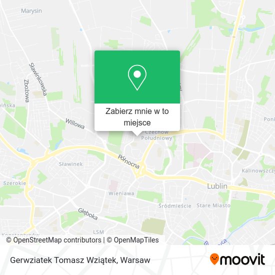 Mapa Gerwziatek Tomasz Wziątek