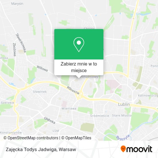 Mapa Zajęcka Todys Jadwiga