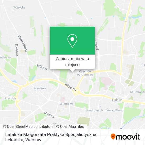 Mapa Latalska Małgorzata Praktyka Specjalistyczna Lekarska