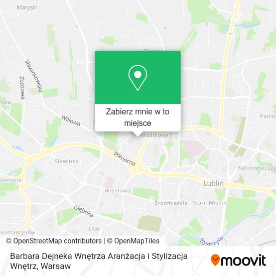 Mapa Barbara Dejneka Wnętrza Aranżacja i Stylizacja Wnętrz