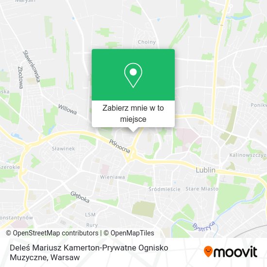 Mapa Deleś Mariusz Kamerton-Prywatne Ognisko Muzyczne