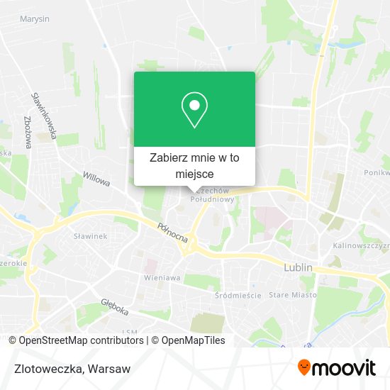 Mapa Zlotoweczka