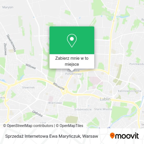 Mapa Sprzedaż Internetowa Ewa Maryńczuk