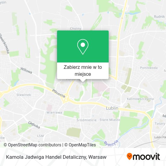 Mapa Kamola Jadwiga Handel Detaliczny