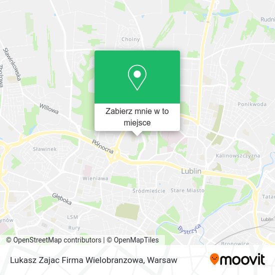 Mapa Lukasz Zajac Firma Wielobranzowa