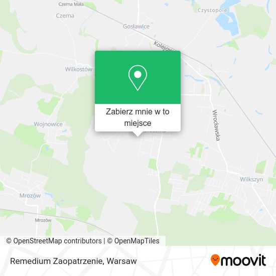 Mapa Remedium Zaopatrzenie