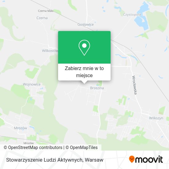 Mapa Stowarzyszenie Ludzi Aktywnych