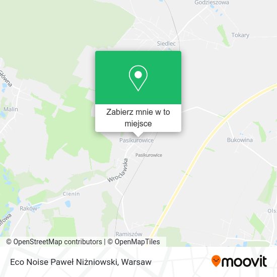 Mapa Eco Noise Paweł Niżniowski