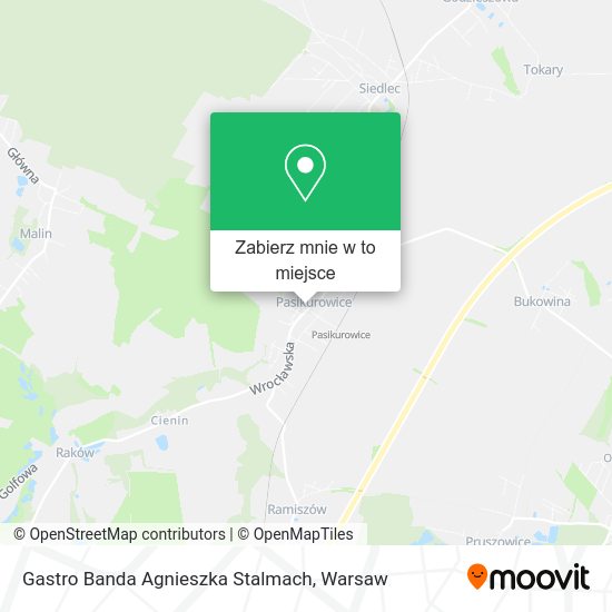 Mapa Gastro Banda Agnieszka Stalmach