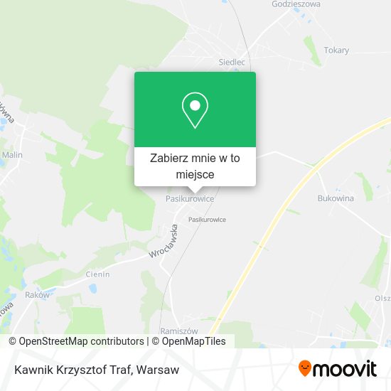 Mapa Kawnik Krzysztof Traf