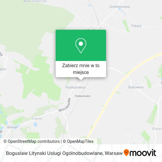 Mapa Boguslaw Litynski Uslugi Ogólnobudowlane