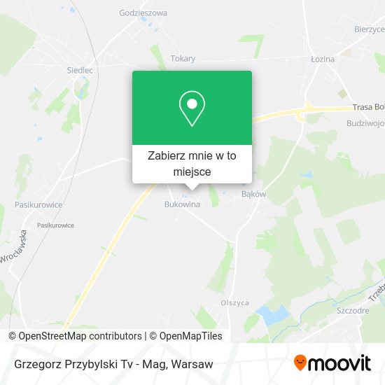 Mapa Grzegorz Przybylski Tv - Mag