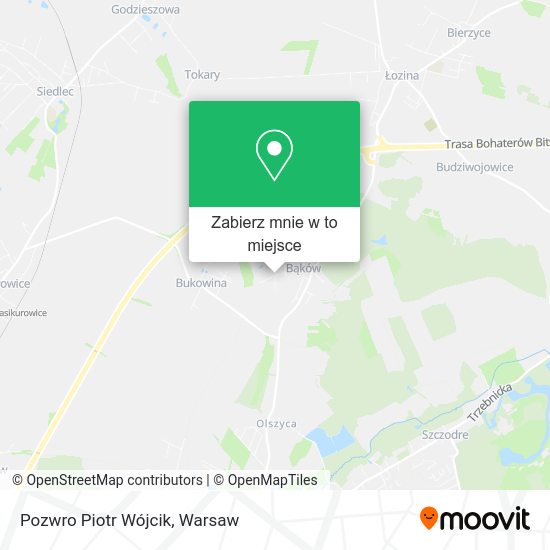 Mapa Pozwro Piotr Wójcik