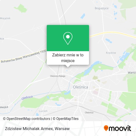 Mapa Zdzisław Michalak Armex