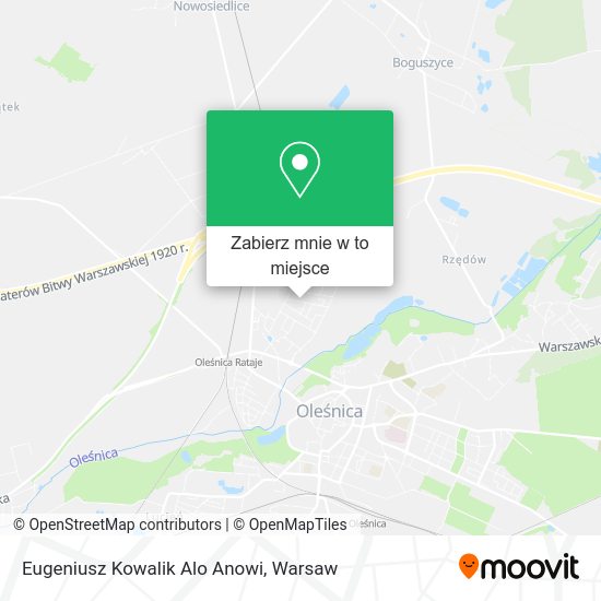 Mapa Eugeniusz Kowalik Alo Anowi