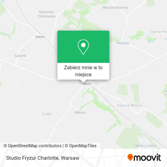 Mapa Studio Fryzur Charlotte