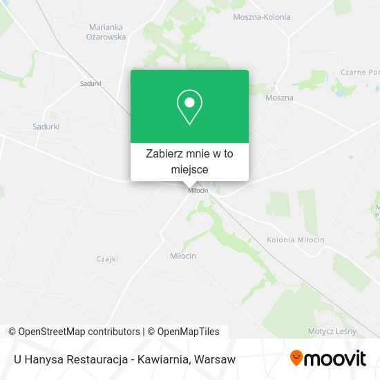 Mapa U Hanysa Restauracja - Kawiarnia