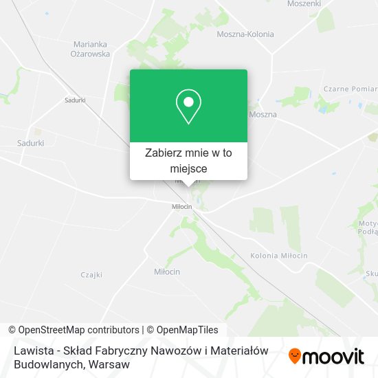 Mapa Lawista - Skład Fabryczny Nawozów i Materiałów Budowlanych