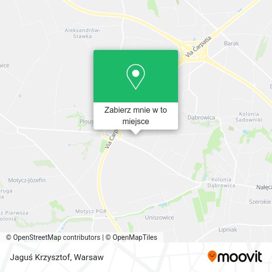 Mapa Jaguś Krzysztof