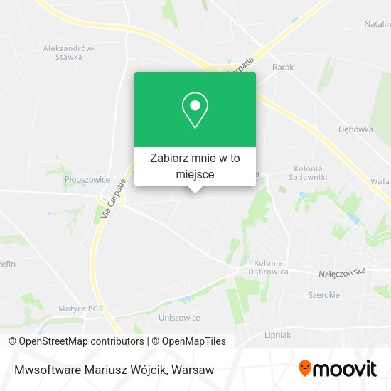 Mapa Mwsoftware Mariusz Wójcik