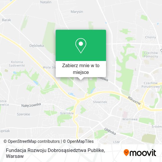 Mapa Fundacja Rozwoju Dobrosąsiedztwa Publike