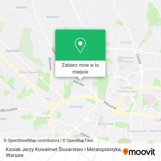 Mapa Kasiak Jerzy Kowalmet Ślusarstwo i Metaloplastyka