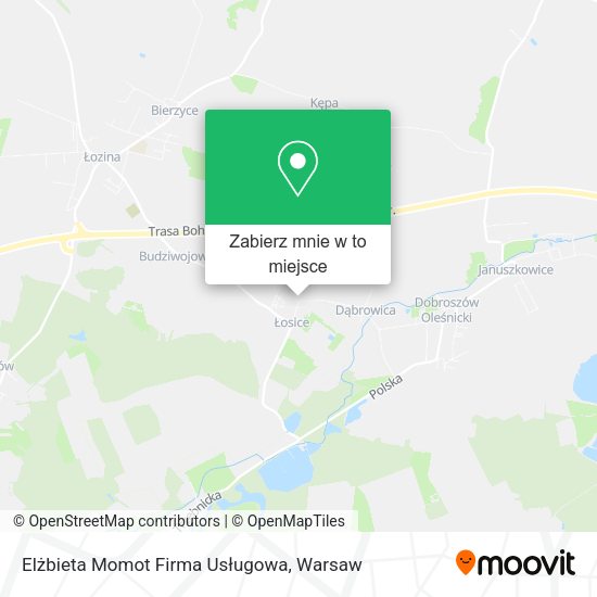 Mapa Elżbieta Momot Firma Usługowa