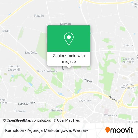 Mapa Kameleon - Agencja Marketingowa