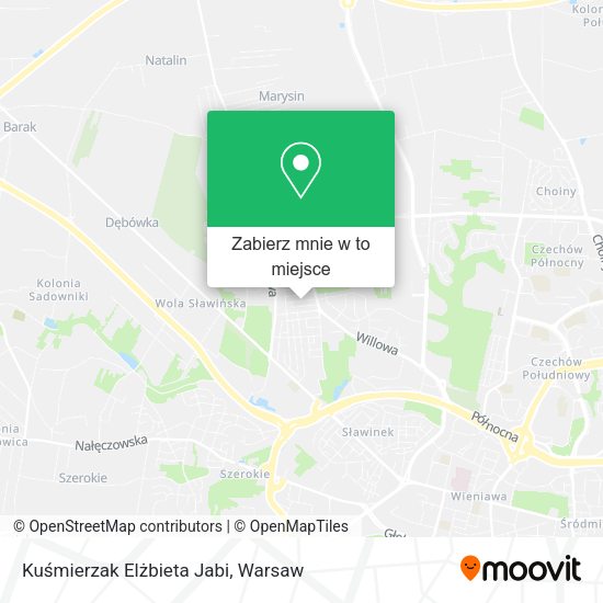 Mapa Kuśmierzak Elżbieta Jabi