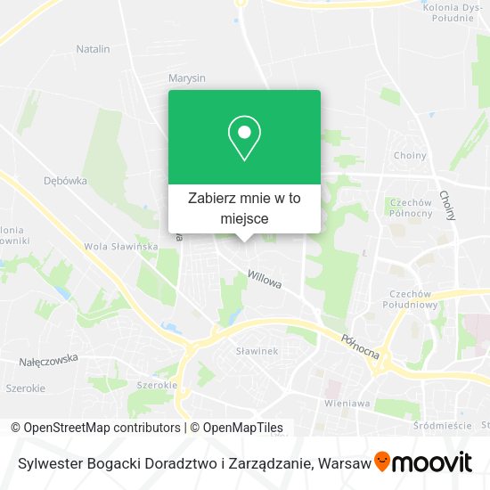 Mapa Sylwester Bogacki Doradztwo i Zarządzanie