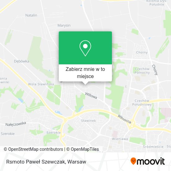 Mapa Rsmoto Paweł Szewczak