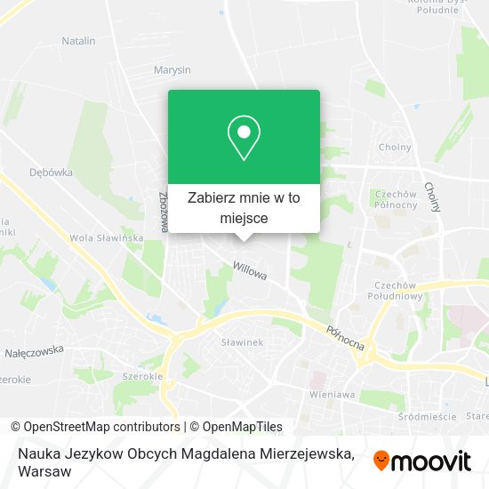 Mapa Nauka Jezykow Obcych Magdalena Mierzejewska