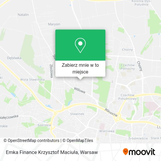 Mapa Emka Finance Krzysztof Maciuła