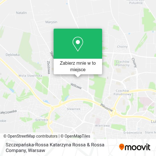 Mapa Szczepańska-Rossa Katarzyna Rossa & Rossa Company