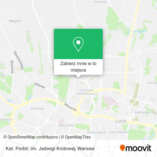 Mapa Kat. Podst. im. Jadwigi Królowej