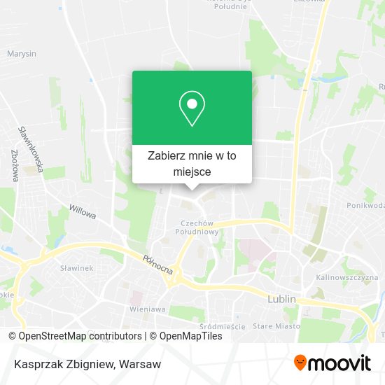 Mapa Kasprzak Zbigniew