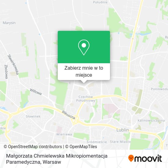 Mapa Małgorzata Chmielewska Mikropiomentacja Paramedyczna