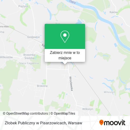 Mapa Żłobek Publiczny w Pisarzowicach