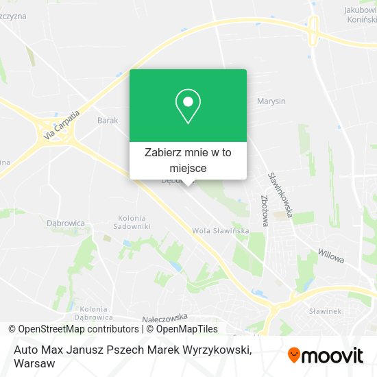 Mapa Auto Max Janusz Pszech Marek Wyrzykowski