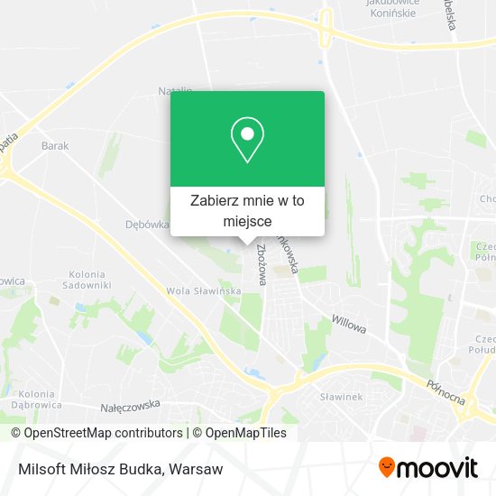 Mapa Milsoft Miłosz Budka