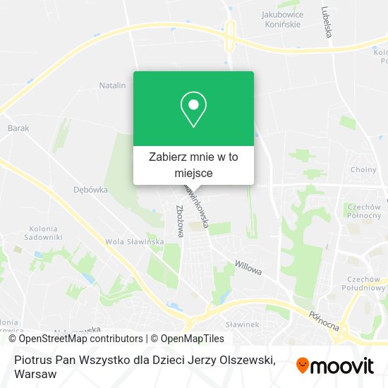 Mapa Piotrus Pan Wszystko dla Dzieci Jerzy Olszewski