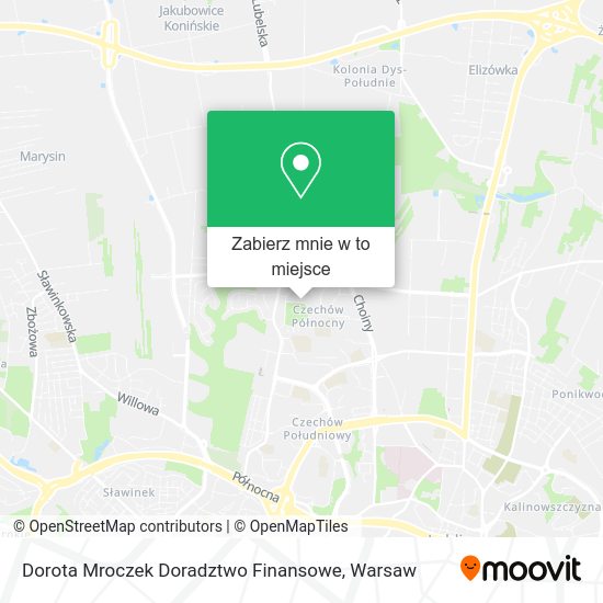 Mapa Dorota Mroczek Doradztwo Finansowe