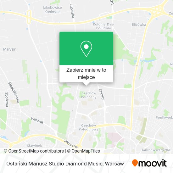 Mapa Ostański Mariusz Studio Diamond Music