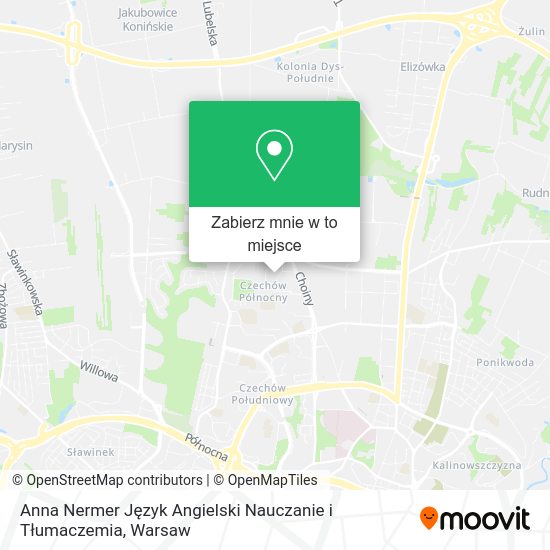 Mapa Anna Nermer Język Angielski Nauczanie i Tłumaczemia