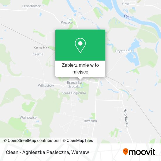 Mapa Clean - Agnieszka Pasieczna