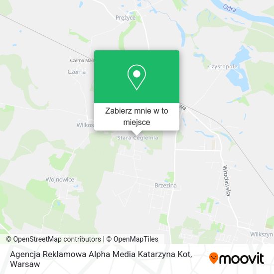 Mapa Agencja Reklamowa Alpha Media Katarzyna Kot